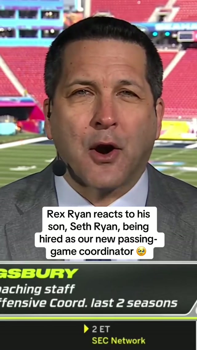 third member of the Ryan family is in the building #nyjets #rexryan #sethryan #newyorkjets 