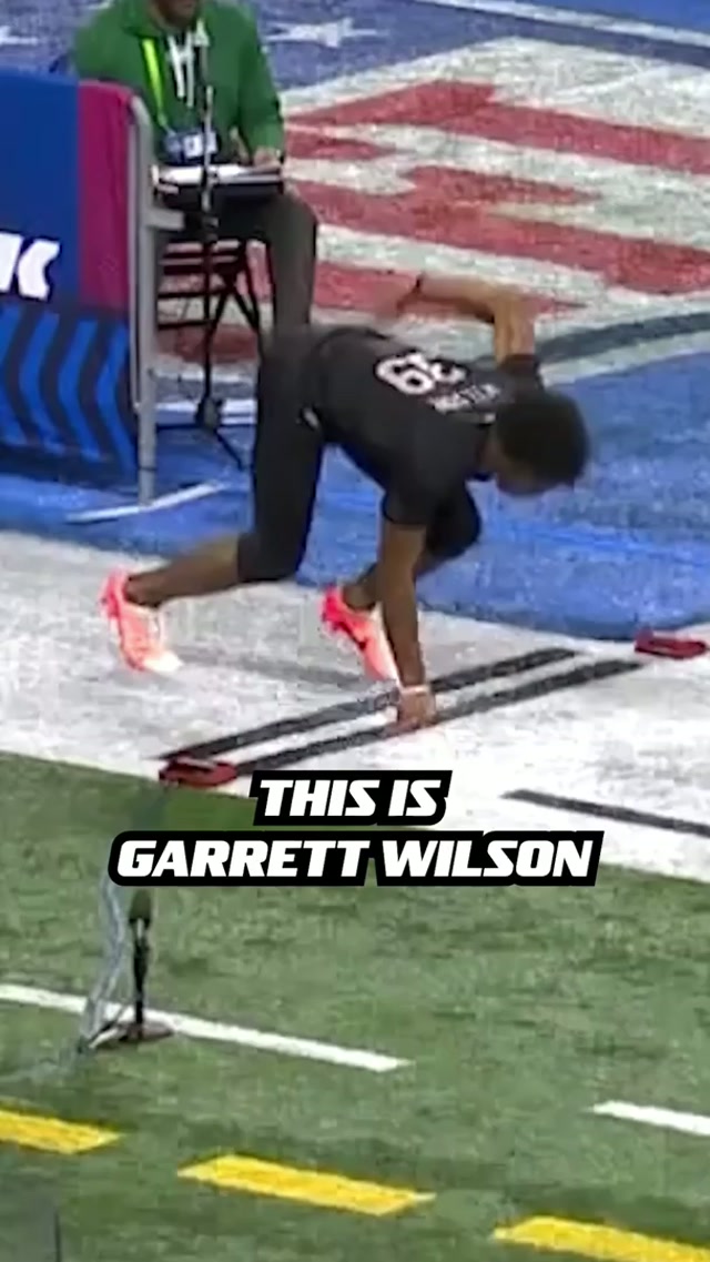 blink and you’ll miss it 💨 #garrettwilson #nyjets #nfl #newyorkjets 