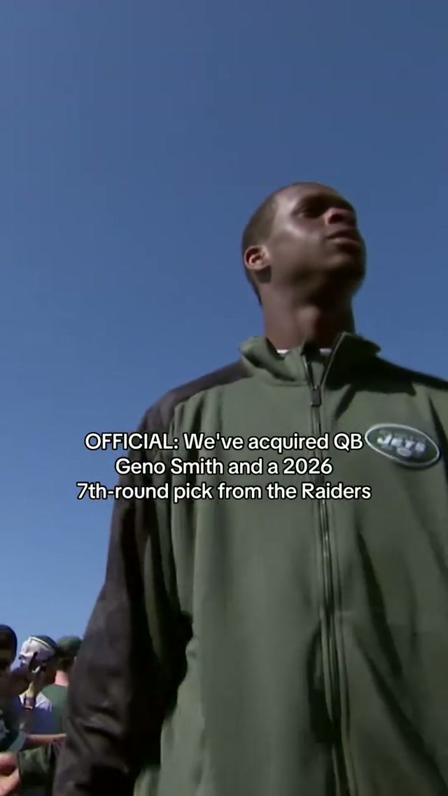 Geno Smith is back where it all began #nyjets #genosmith #nfl #quarterback 