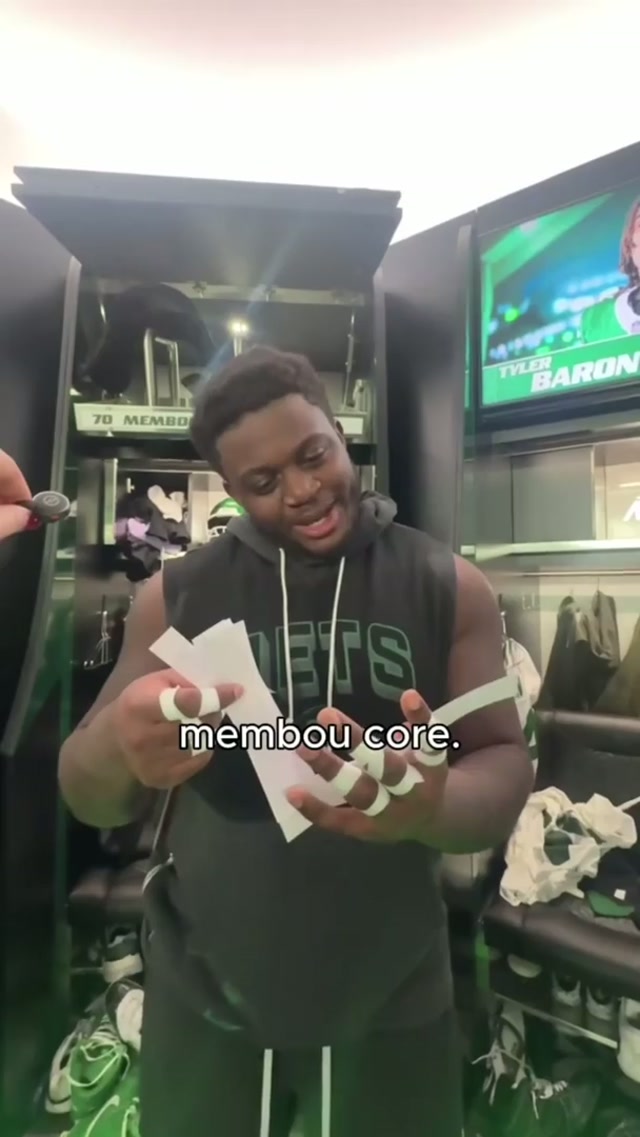I don’t know about you but Armand Membou is feeling 22! hbd to our guy 🥳 #nyjets #armandmembou #birthday #core 