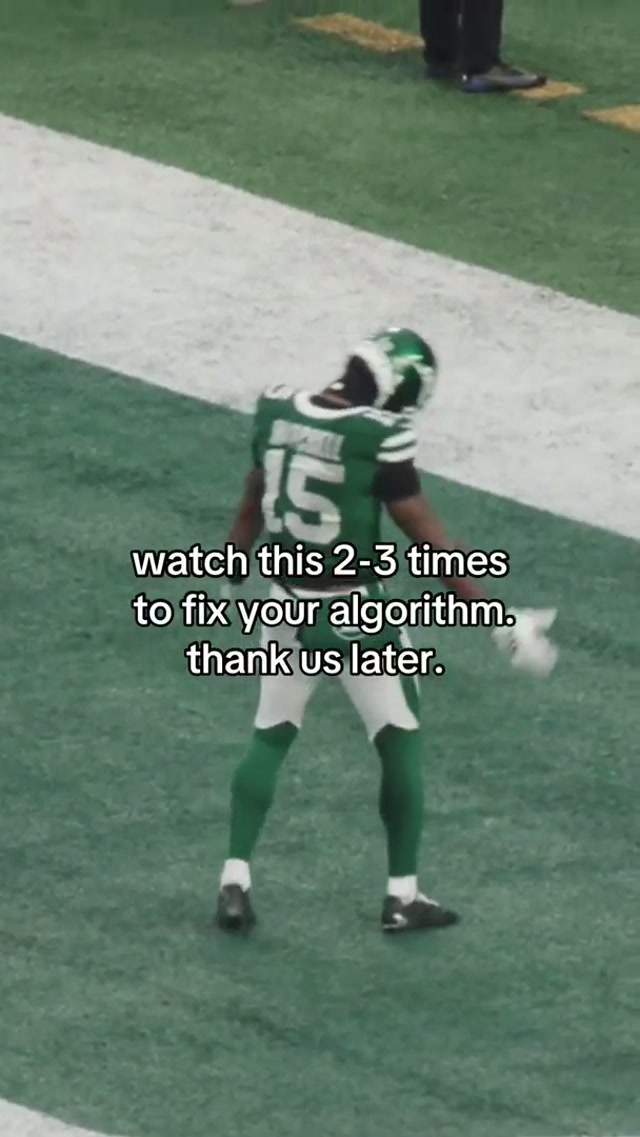 quick little reset for everyone #nyjets #algorithm #feedreset #nfl #adonaimitchell
