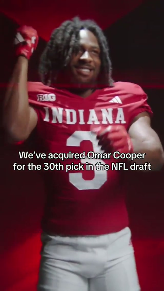 Welcome to the Green & White, Omar Cooper! #nyjets #nfl #omarcoooer #indiana 