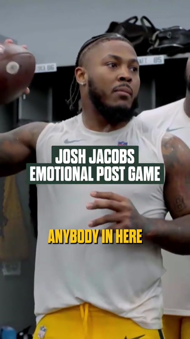 This is EVERYTHING 🥹
#joshjacobs #packers #emotional #motivation