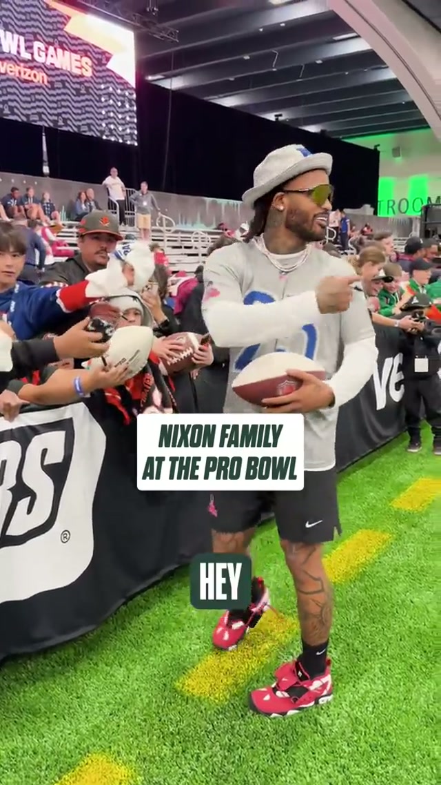 The Nixon boys had to practice their autographs 😂 

#packers #nfl #keiseannixon #probowl 