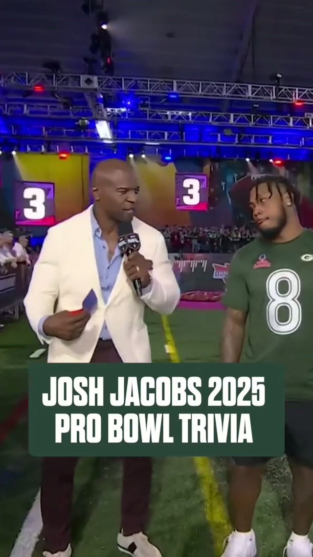 Josh knows ball #nfl #probowl #joshjacobs #trivia 