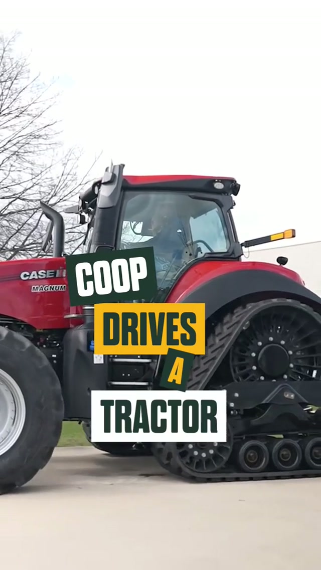 Coop is living his best life #tractor #cowboy #edgerrincooper #packers 