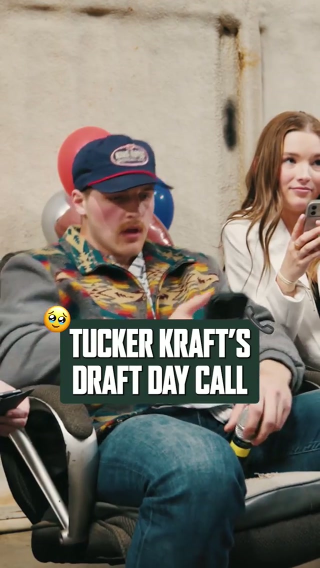 born to be a Packer #packers #nfl #draft #tuckerkraft 