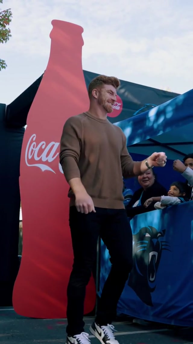 Andy Dalton in da building #carolina #panthers #gameday