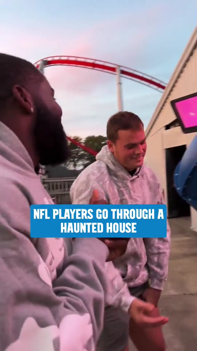 Their hearts were racing 😂 #carolina #panthers #nfl #halloween