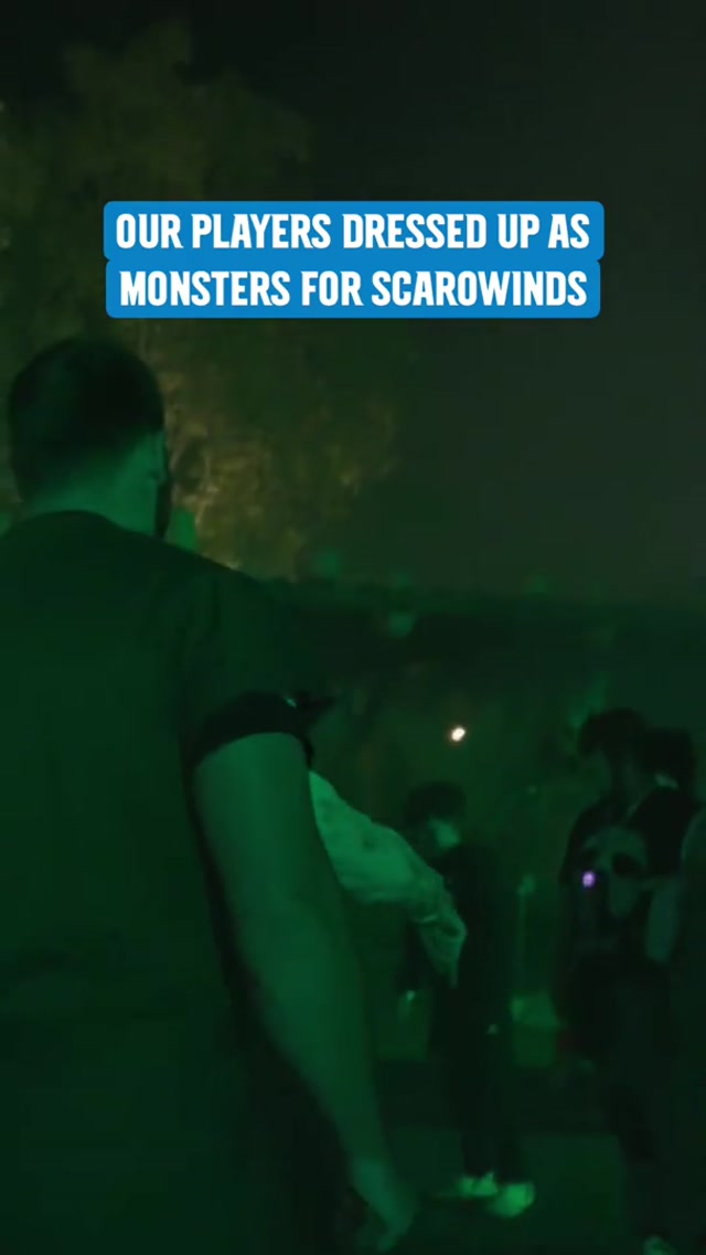 Monsters were scary, outfits were scarier #carolina #panthers #halloween