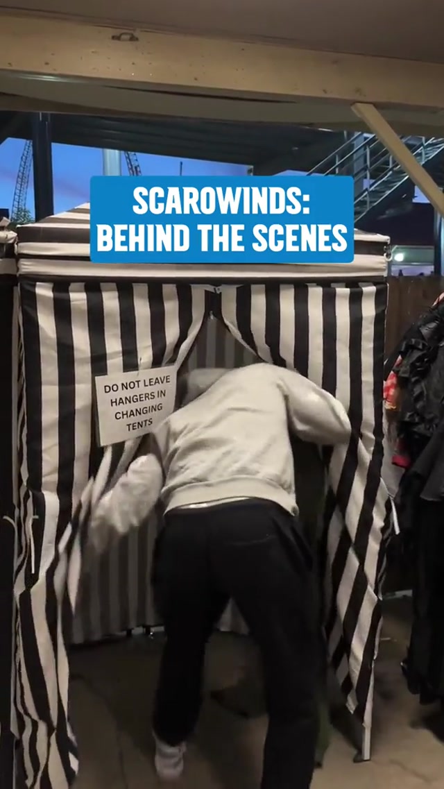 A night at Scarowinds complete #carolina #panthers #halloween