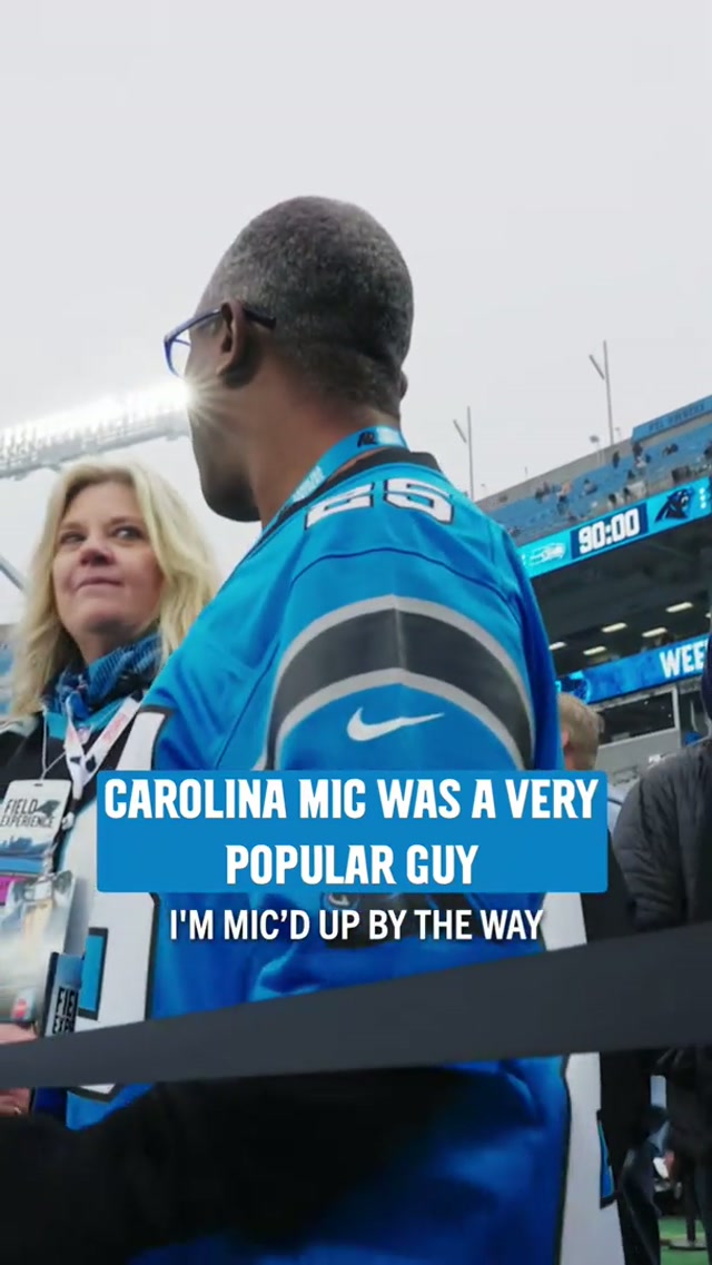 Our guy @Carolina MīC #carolina #panthers #nfl 