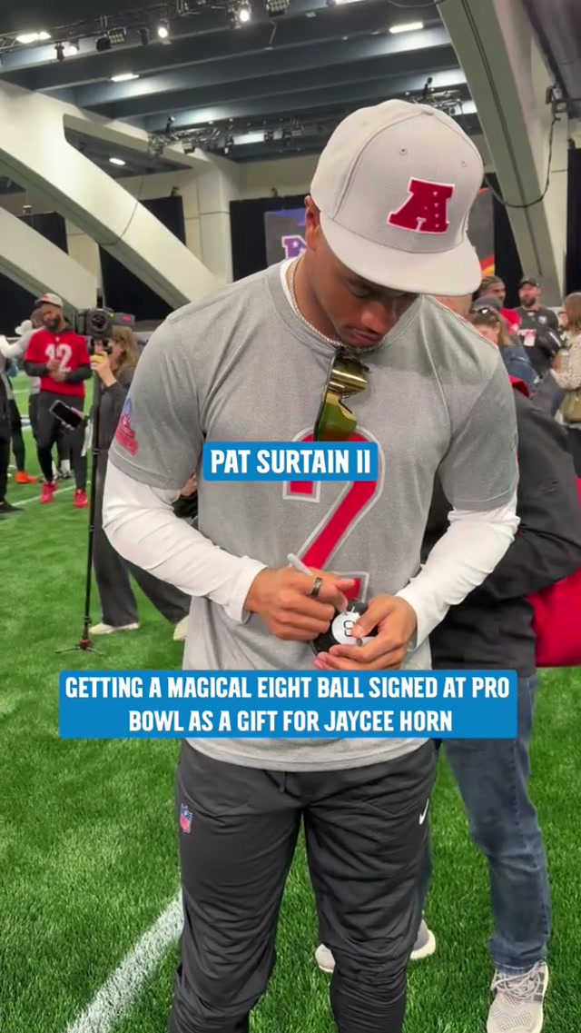 Something for the memories #carolina #panthers #probowl #jayceehorn 