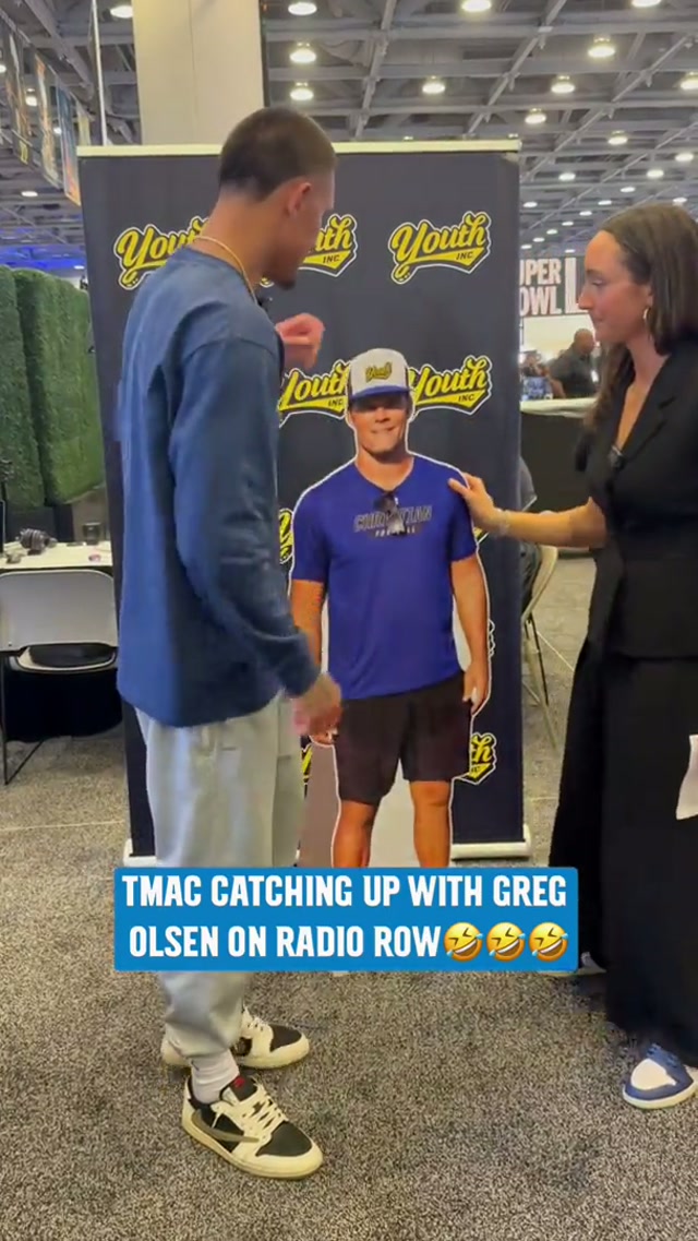 It was a hit #carolina #panthers #tmac #funny 