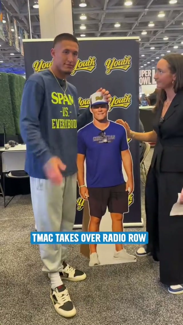 TMac was a busy guy #carolina #panthers #tmac #nfl 