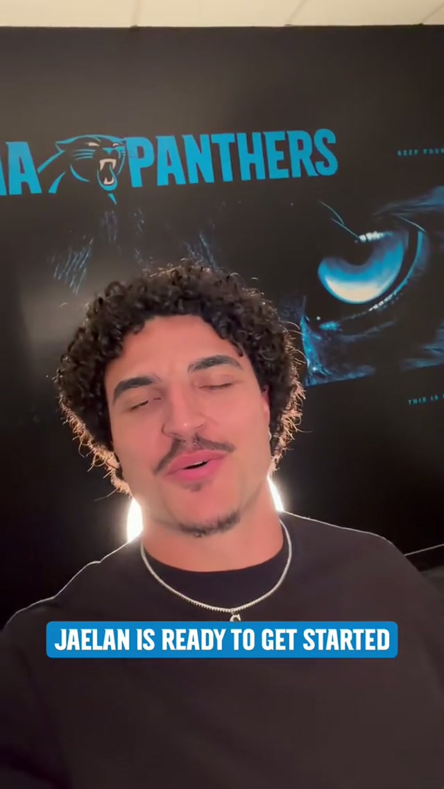 And we’re happy to have you 👏 #carolina #panthers #nfl #freeagency 