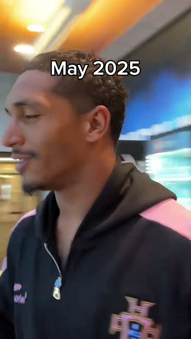 Bryce finally got his hug #carolina #panthers #bryceyoung #hug 