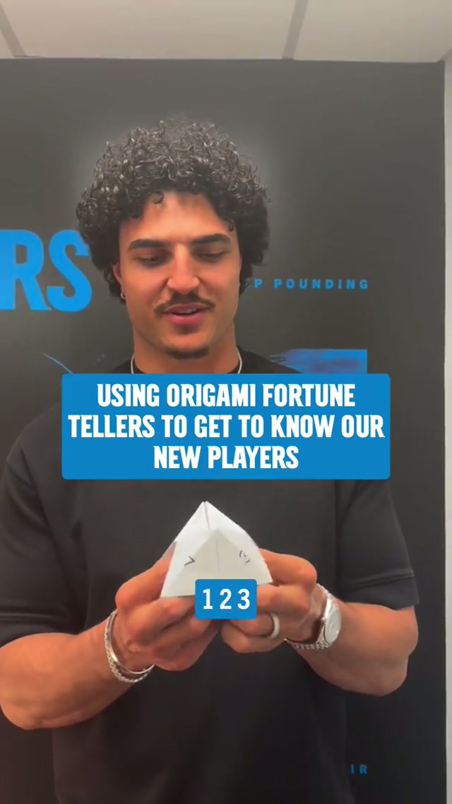 Do y’all remember these? #carolina #panthers #origami #fortuneteller 