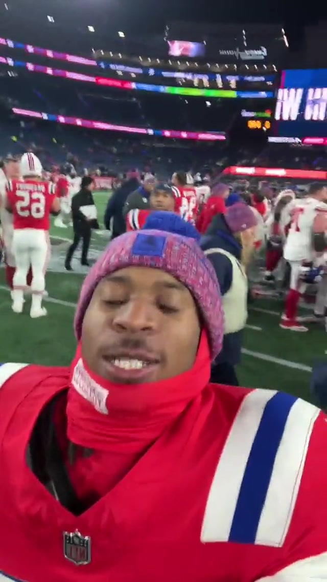 another dub at the crib‼️ #nfl #patriots #kylewilliams @K.mmoneyyy 