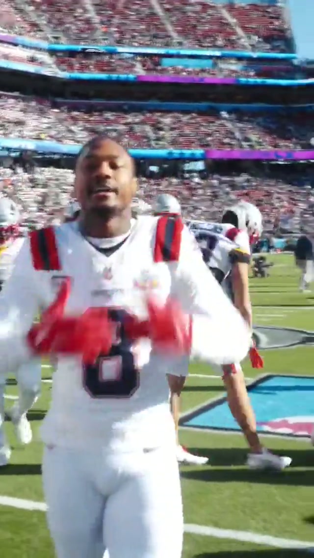 WE ALL WE GOT🗣️ #nfl #patriots #drakemaye #stefondiggs #superbowlsunday 