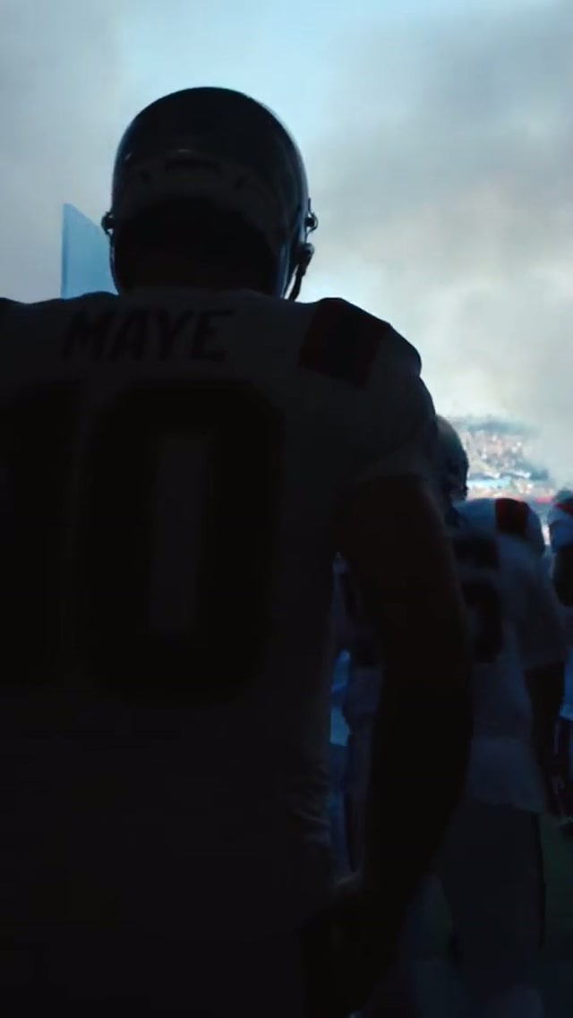 POV: running out of the tunnel with drake maye for his super bowl debut🤩 #nfl #patriots #superbowl #drakemaye #aura 