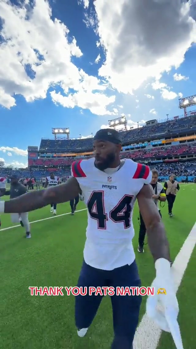 thank you pats nation 🫶 #nfl #patriots #thankyoufans 