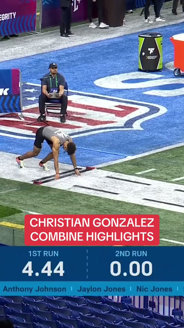 christian gonzalez nfl combine highlights 🔥 #nfl #patriots #combine #christiangonzalez @Gonzo 