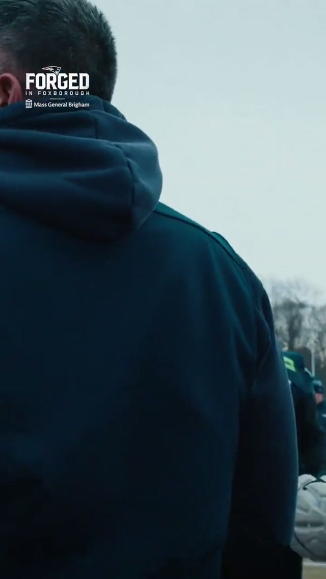 𝗙𝗼𝗿𝗴𝗲𝗱 𝗶𝗻 𝗙𝗼𝘅𝗯𝗼𝗿𝗼𝘂𝗴𝗵 season finale 🔜

Episode 4 drops 3/17 on Patriots.com & YouTube. #nfl #patriots #forgedinfoxborough 