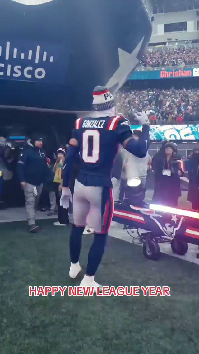 happy new league year‼️ #nfl #patriots @Gonzo 