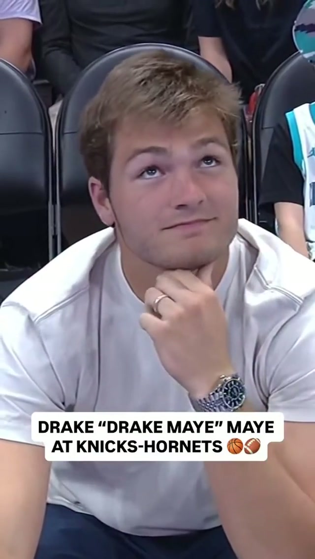 the best deep ball in the @NFL and @NBA 🎯 (via: @nbatv) #nfl #patriots #drakemaye 
