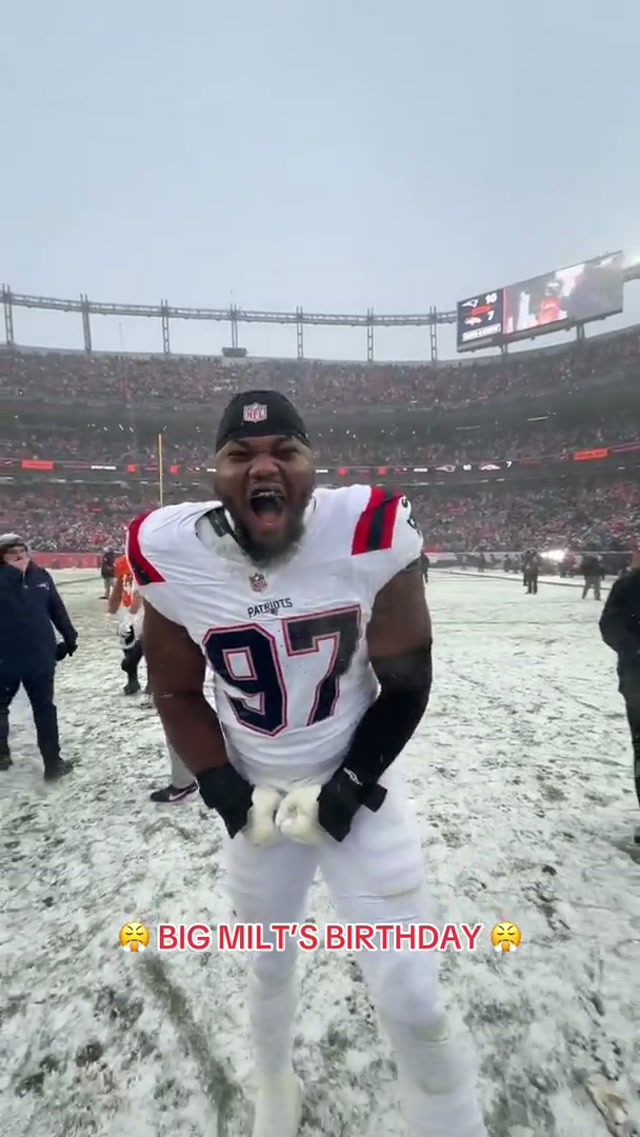 happy birthday milton williams 💪 😤 #nfl #patriots #miltonwilliams #birthday 