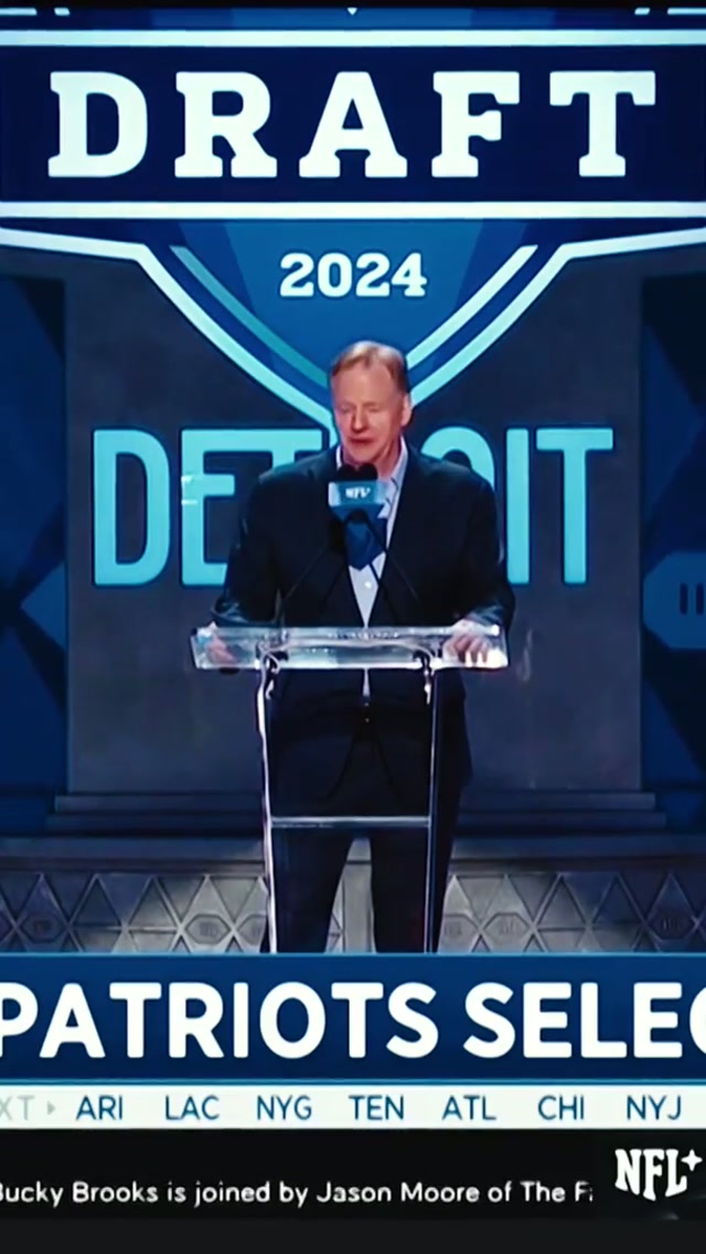 with the 31st pick, the new england patriots select… #nfl #patriots #draft #nfldraft 
