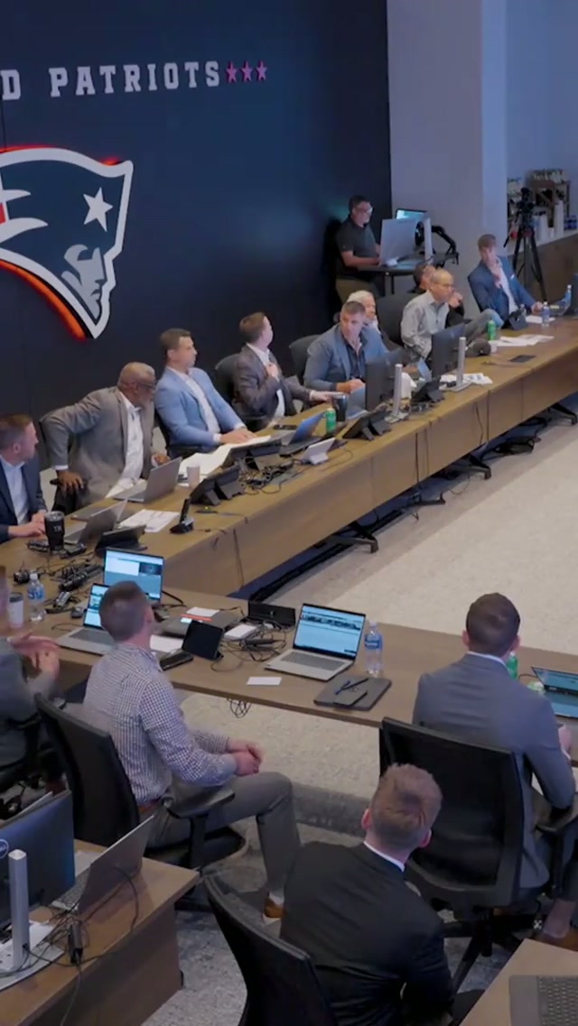 inside the draft room: gabe jacas feeling all the feels 📞🥹 #nfl #patriots #nfldraft #gabejacas 