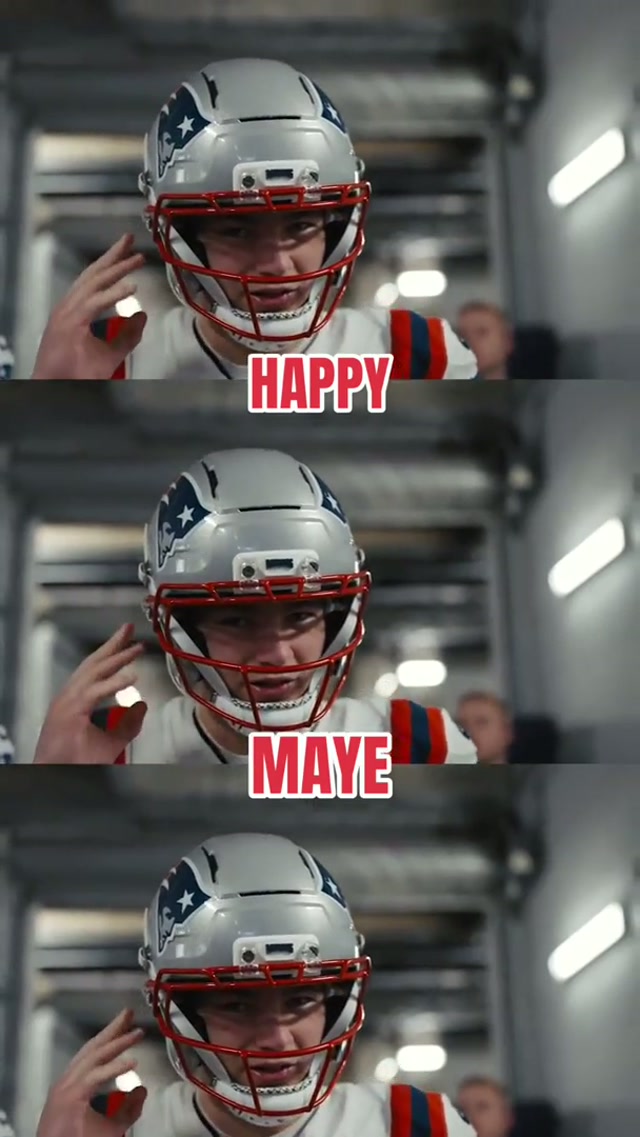wishing you a happy maye‼️ #nfl #patriots #drakemaye #may 