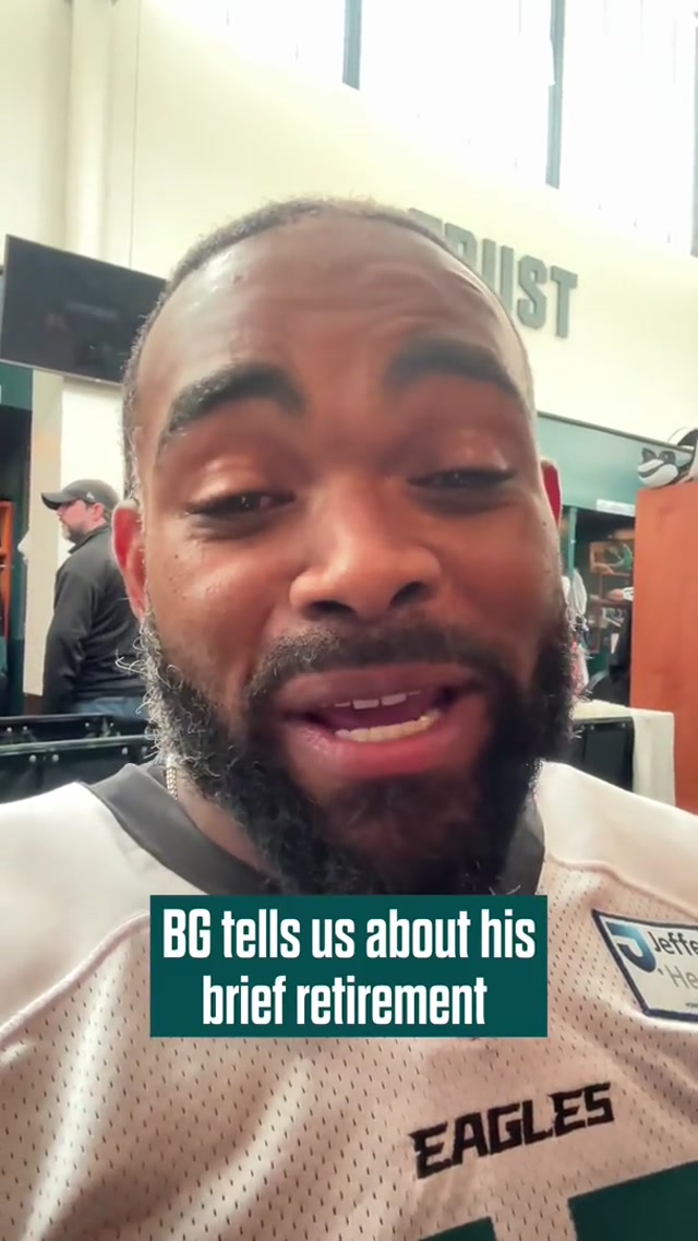 It’s a lot harder than it seems #eagles #nfl #brandongraham 