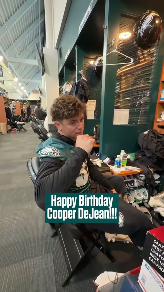 Happy Birthday Coop!!!! #eagles #nfl #cooperdejean 