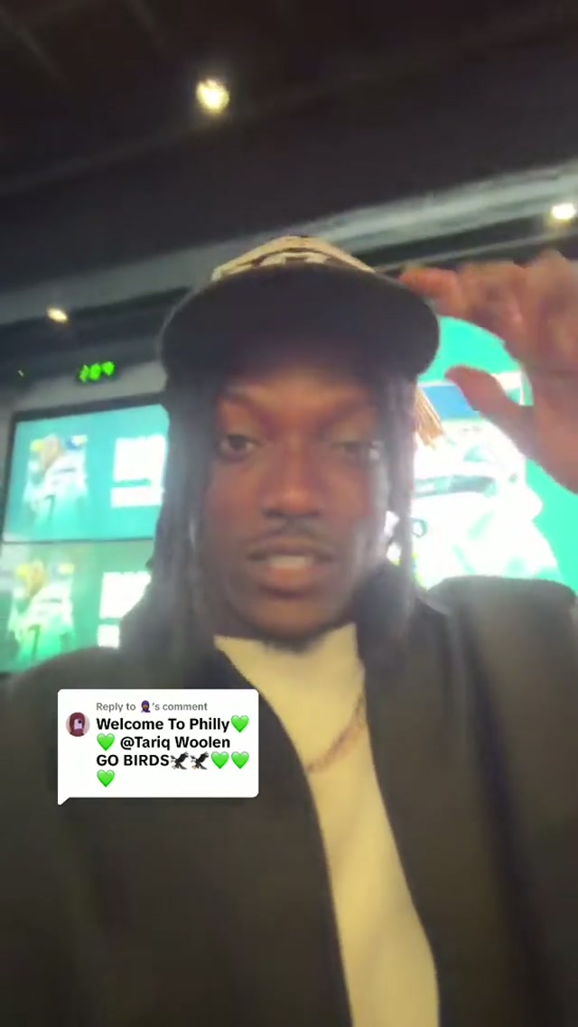 Replying to @🧕🏾 ready to work #eagles #nfl #riqwoolen 