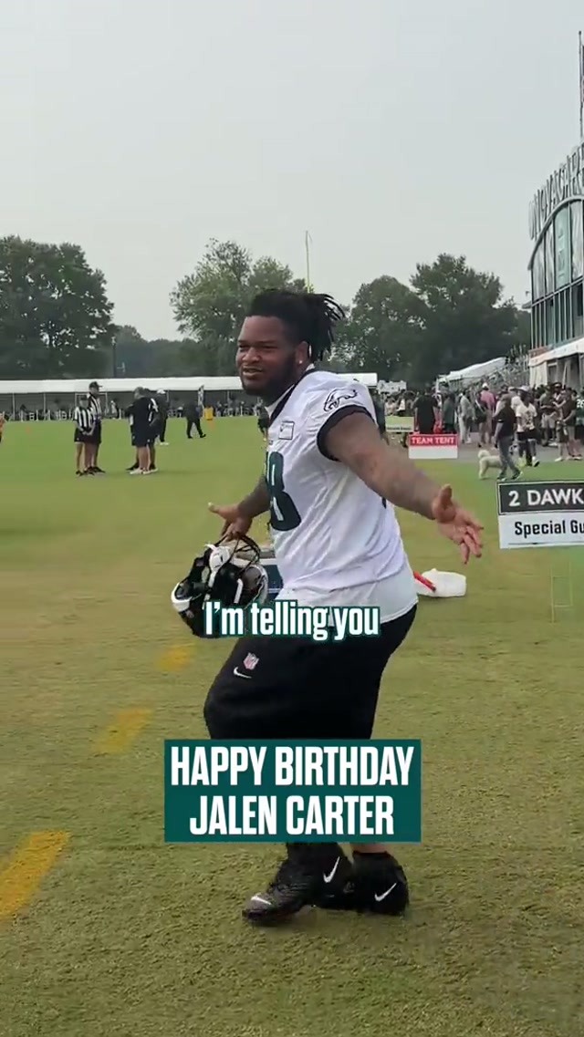 Happy Birthday Breadman Jalen #eagles #nfl #jalencarter 