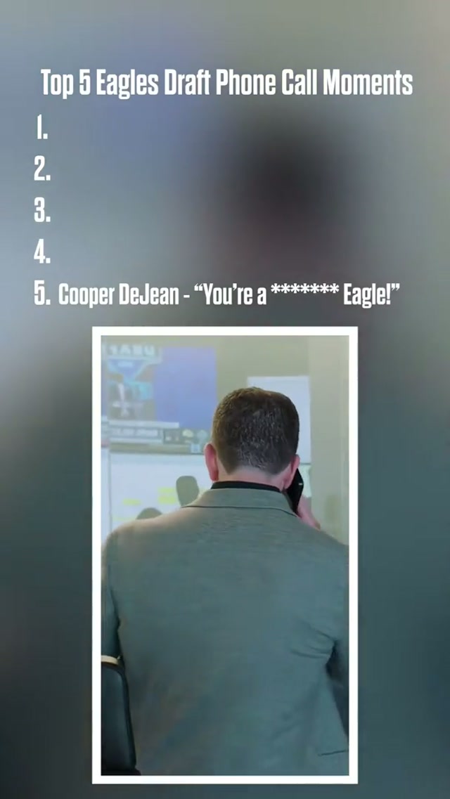The moments that changed everything #eagles #nfldraft 