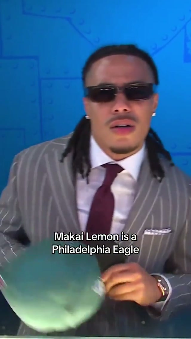 When the Draft gives us Lemon 🍋 #eagles #nfl #makailemon 📺: NFL Draft 4/23-4/25 on NFL Network, ABC, and ESPN