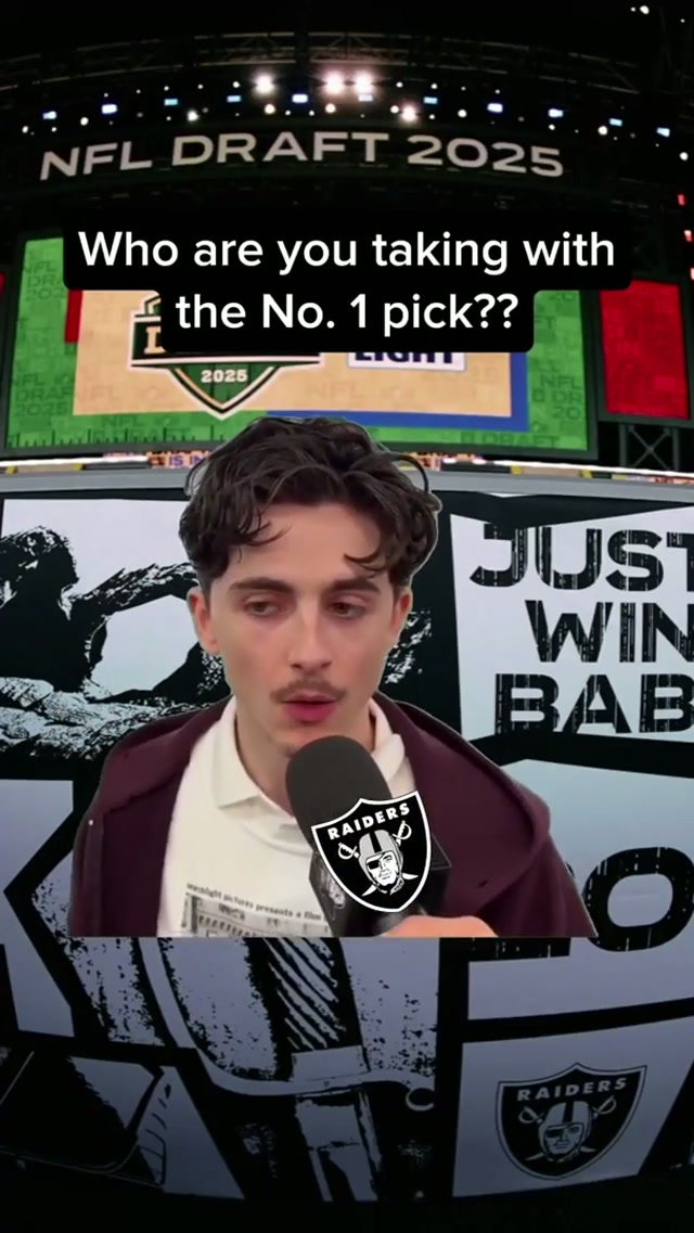 ‘Tis the season… #draft #nfldraft #timotheechalamet #draftpick #first 
