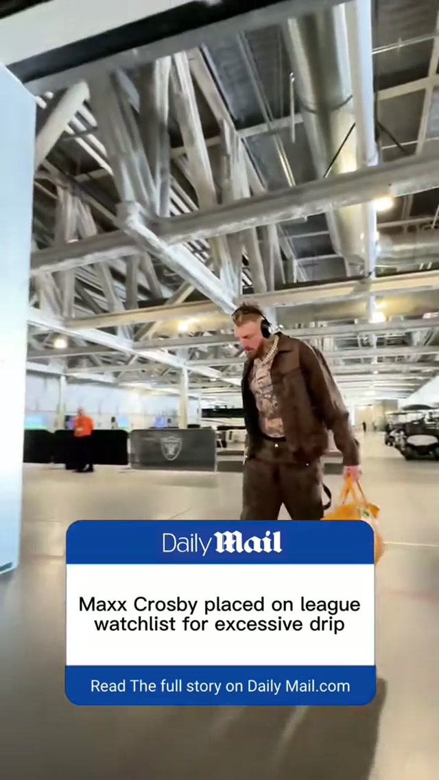 🚨BREAKING🚨 #maxxcrosby #breakingnews #news #fashiontiktok #drip 