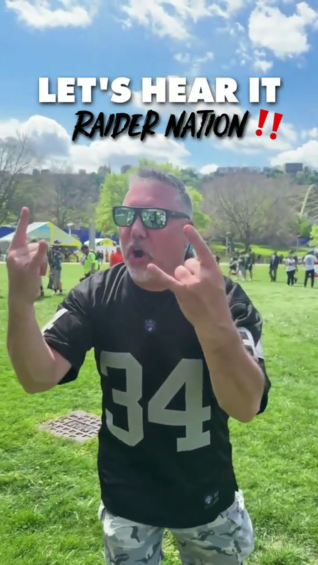 Let's get LOUD 🗣️
Tune in to the NFL Draft April 23-25 on NFL Network

#nfldraft #raidernation #nfl