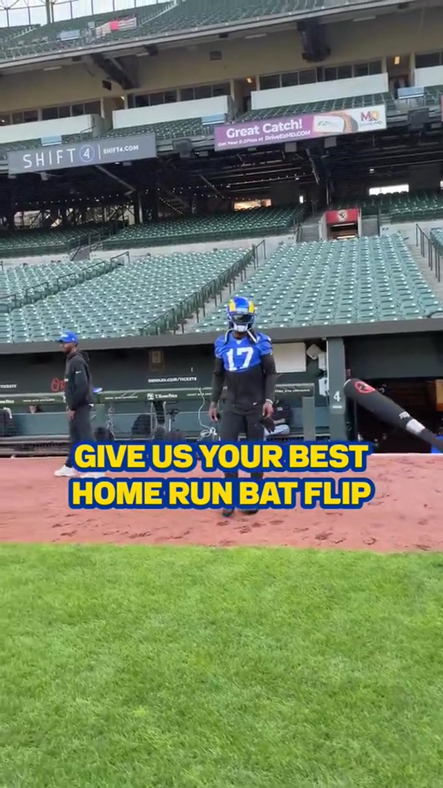 davante sent that bat to outer space π€£ #larams #batflip #homerun #worldseries @MLB