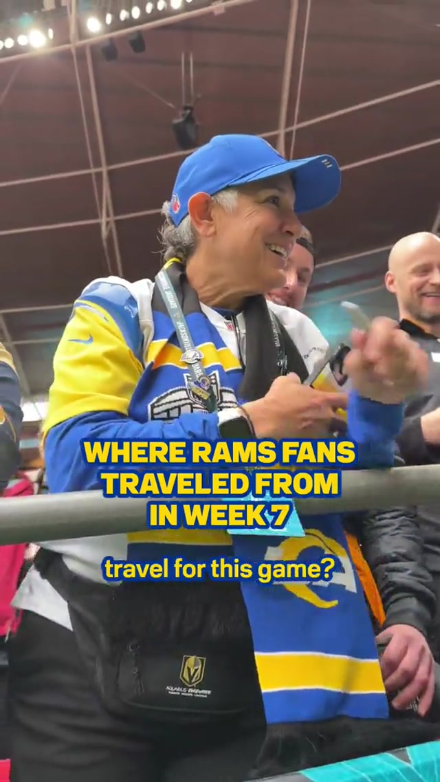 everywhere is rams house! π #larams #ramshouse #londongames #travel #nfl