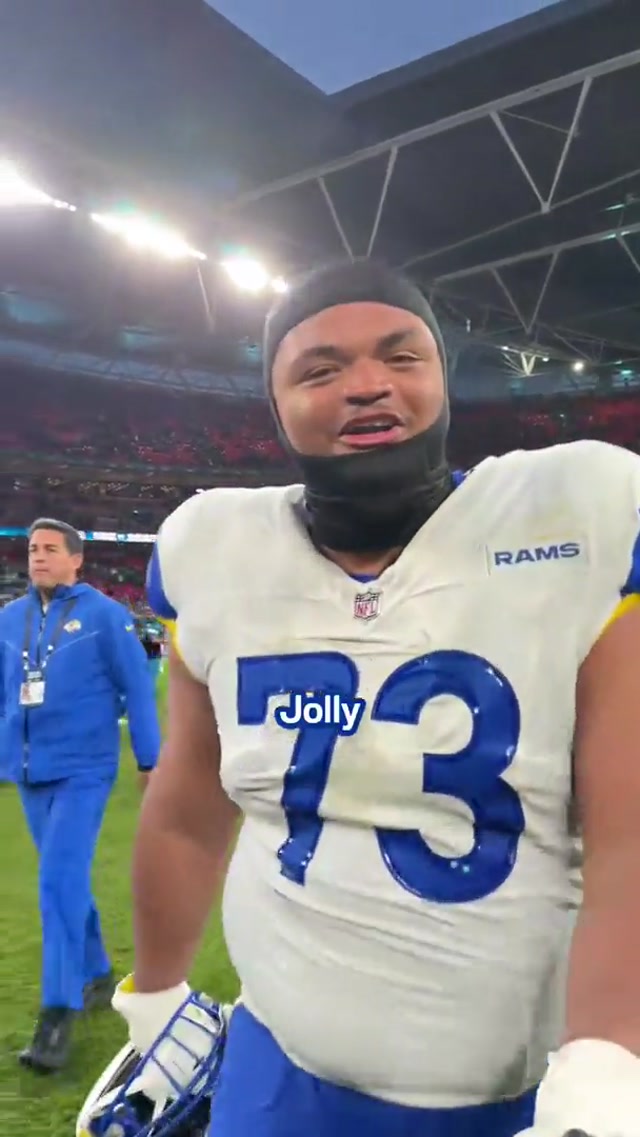 DUB IN LONDON TOWN #larams #nfl #london