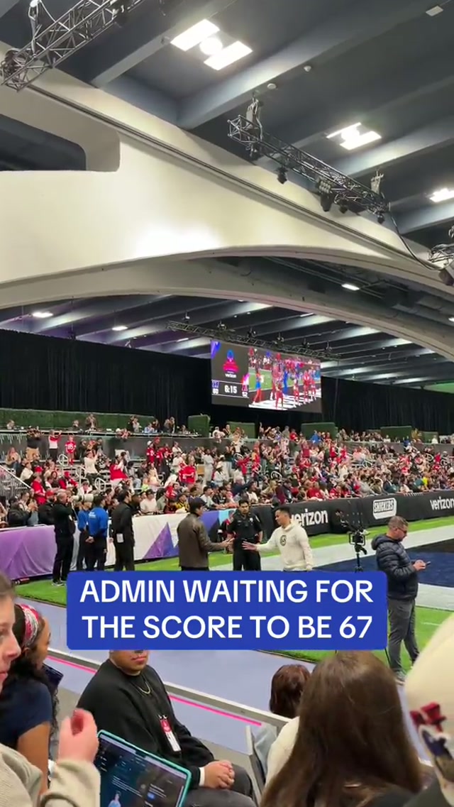 they did admin so dirty #larams #probowl #67 