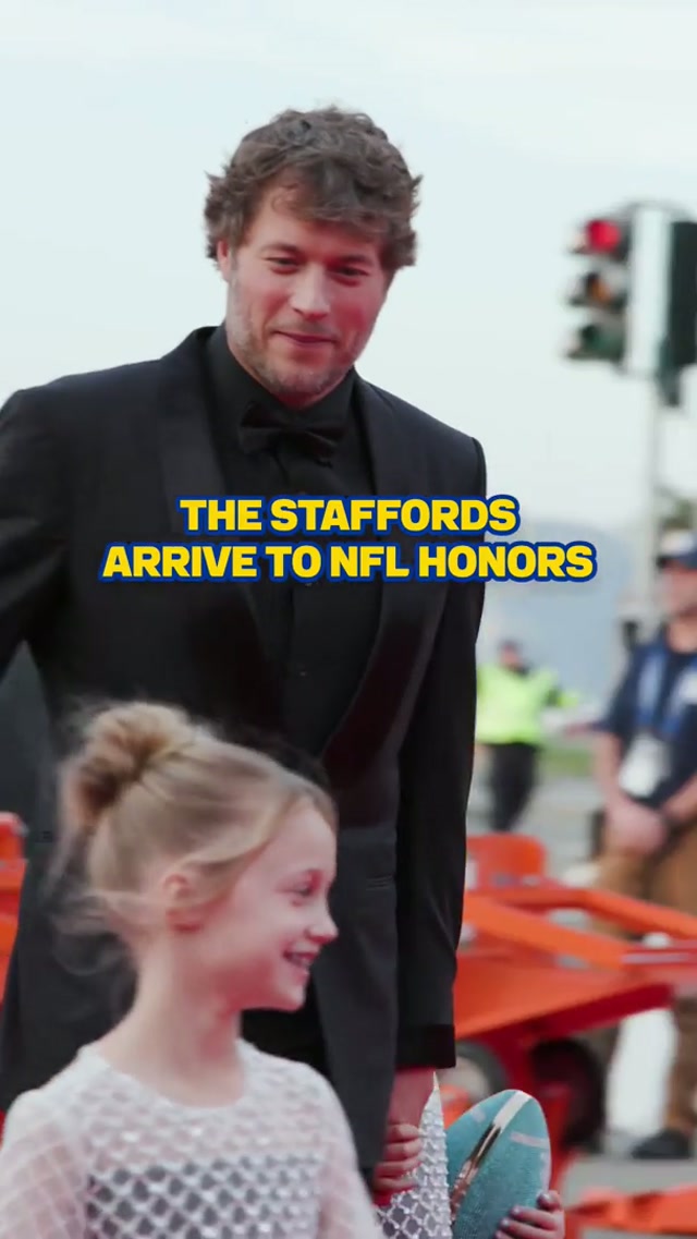 The royal family! 9️⃣💙 #larams #nflhonors #matthewstafford