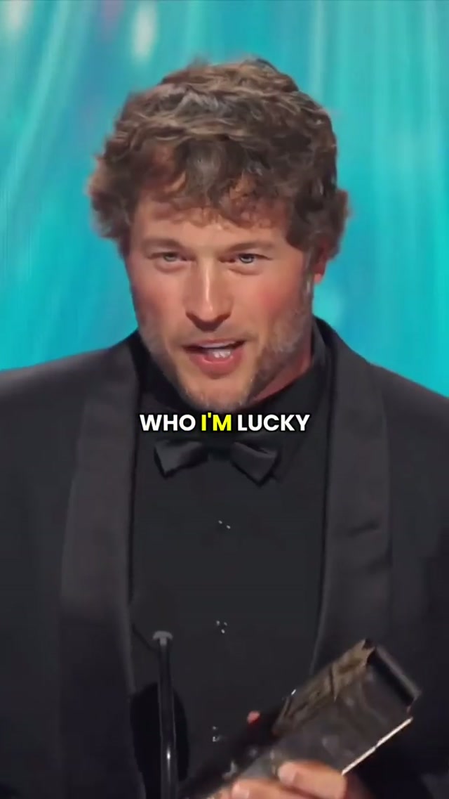 HE’S BACK. BOOK IT. #larams #matthewstafford #nflhonors 