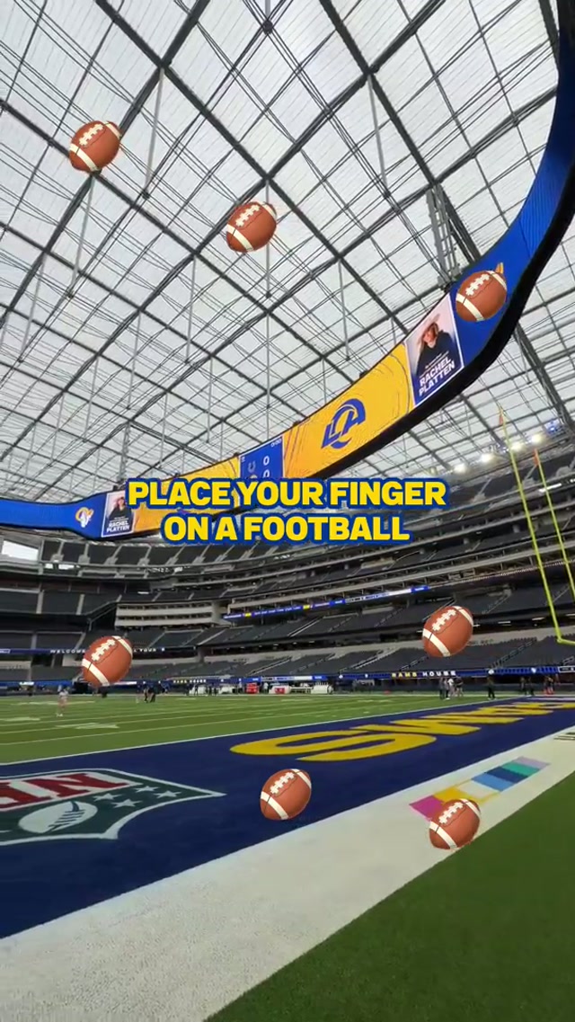 🏈 Always trust your intuition when it comes to choosing a football — see your number below…

9 - You da real MVP. 🏆
12 - Great vibes and smiles are in your future. 🤙
17 - You’re on the 1 yard line, twin. The ball is coming your way and you’re going to score. Keep going! 🙌
23 - Floating like a butterfly, stinging like 2-3. 🐝
69 - Nice. 😏
77 - Someone will create an Instagram account just to admire you. 🥰
89 - Go ahead and hit the stanky leg. 🕺
